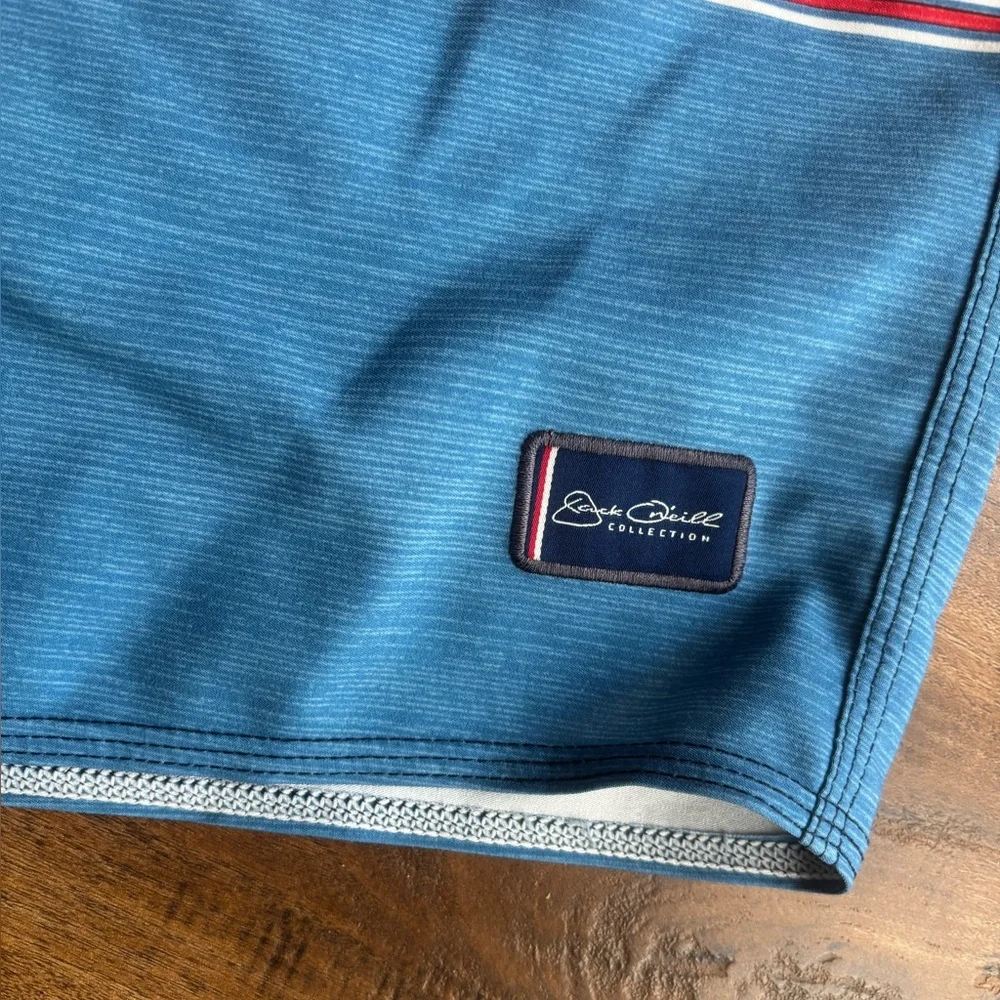 EDDIE BAUER | Red, White And Blue Board Shorts Swimwear | Size 31